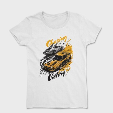 Muscle Cars Hand Drawn, Women's T-Shirt