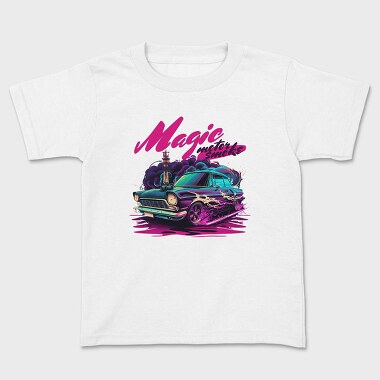 Nitrous Oxide Injection Car Anime, Kids' T-Shirt
