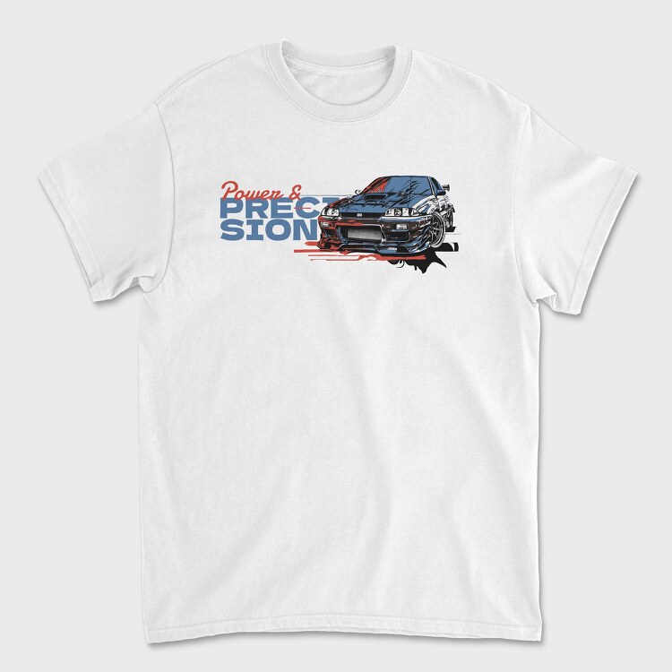 Power and Precision Personalized Car, Unisex Men's T-Shirt