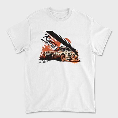 Rally Racer, Unisex Men's T-Shirt