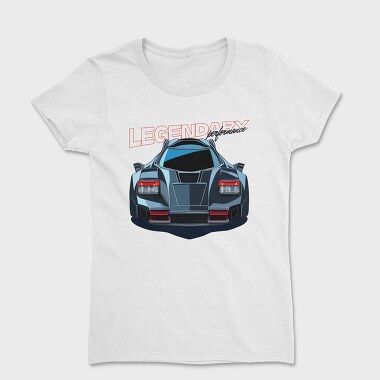 Sports Car Front Perspective Legendary Performance, Women's T-Shirt
