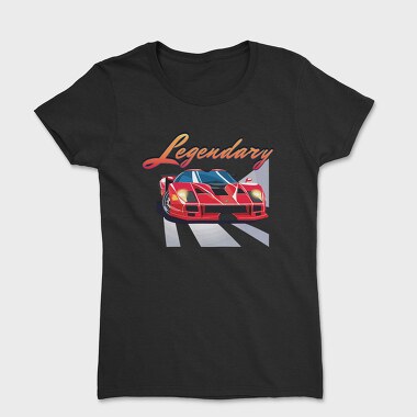 Supercar Front Perspective Legendary Speed, Women's T-Shirt