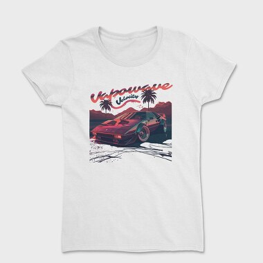 Velocity Classic Sports Car Vaporwave, Women's T-Shirt