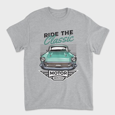 1957 Chevrolet Bel Air, Unisex Men's T-Shirt