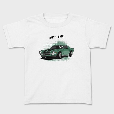1971 Camaro SS, Kids' T-Shirt