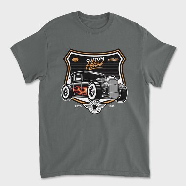 Custom Hotrod 1, Унисекс Мъжка Тениска