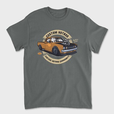 Унисекс Мъжка Тениска, Custom Hotrod 6