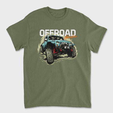Adventure Offroad Jeep, Unisex Men's T-Shirt