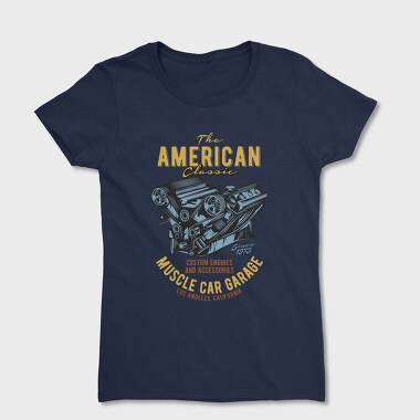Дамска Тениска, American Classic Custom Engine