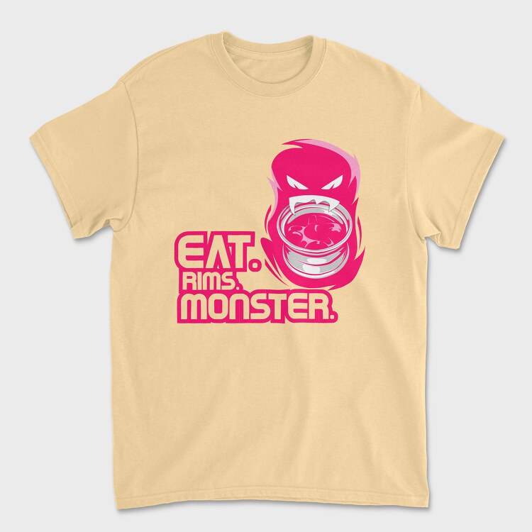 Eat Rims Monster, Unisex Men's T-Shirt