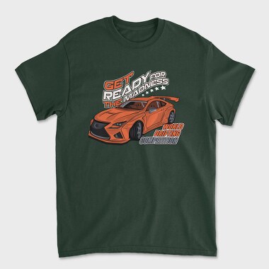 Unisex Men's T-Shirt, Get Ready for the Madness