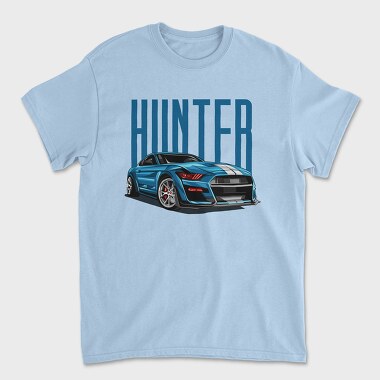 Hunter Mustang, Unisex Men's T-Shirt
