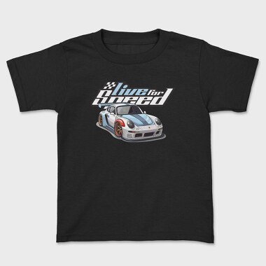 Live for Speed Porsche, Kids' T-Shirt