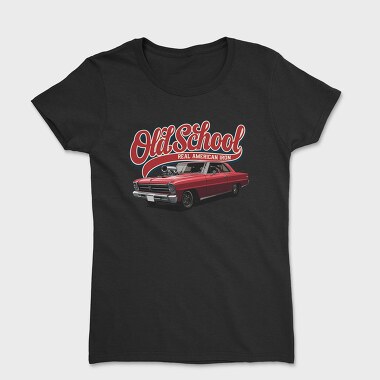 Old School Real American Iron, Women's T-Shirt