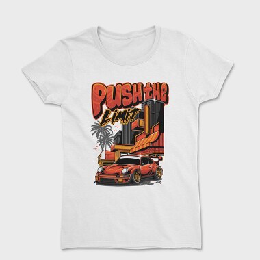 Women's T-Shirt, Push the Limit Porsche
