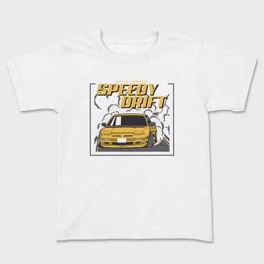 Kids' T-Shirt, Speedy Drift