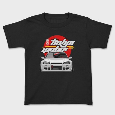 Tokyo Veder Gtr, Kids' T-Shirt