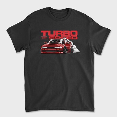 Turbo 6 Speed Silva, Unisex Men's T-Shirt