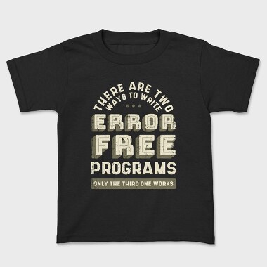 Kids' T-Shirt, Programmer Error