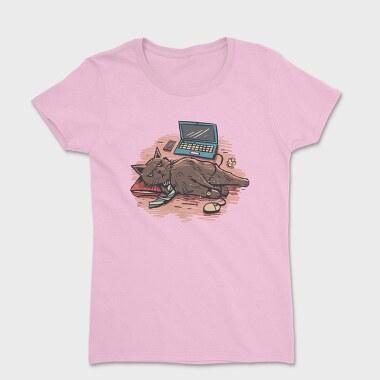Home Office Cat, Women's T-Shirt