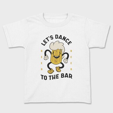 Beer Dancing, Kids' T-Shirt