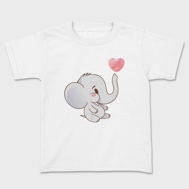 Cute Elephant, Детска Тениска
