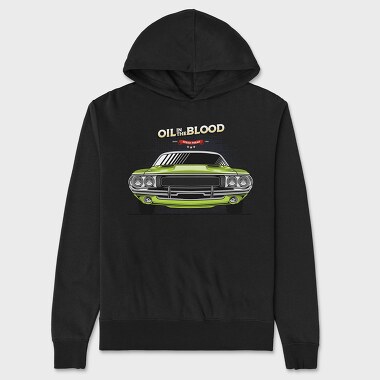 1970 Dodge Challenger, Unisex Men's Hoodie