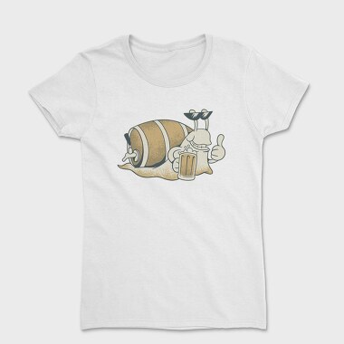 Snail Beer, Women's T-Shirt