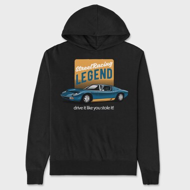 1971 Lamborghini Miura SV 12, Unisex Men's Hoodie