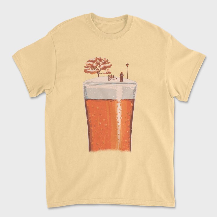 Winter Beer, Unisex Men's T-Shirt