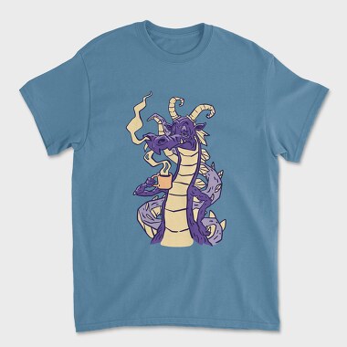 Dragon Coffe, Unisex Men's T-Shirt