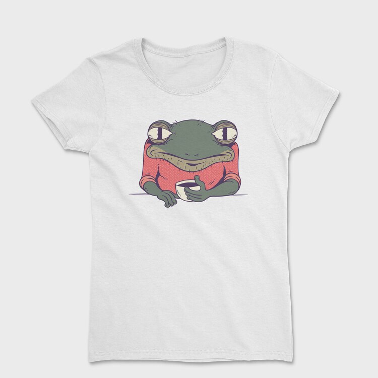 Frog Coffee, Women's T-Shirt