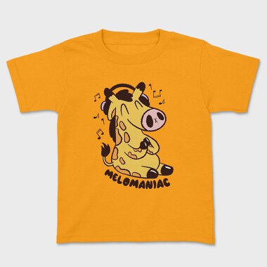Kids' T-Shirt, Giraffe Music