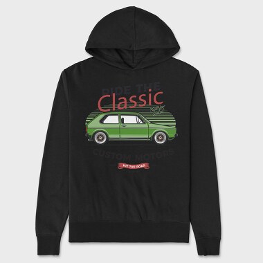 1974 Volkswagen Golf GTI, Unisex Men's Hoodie
