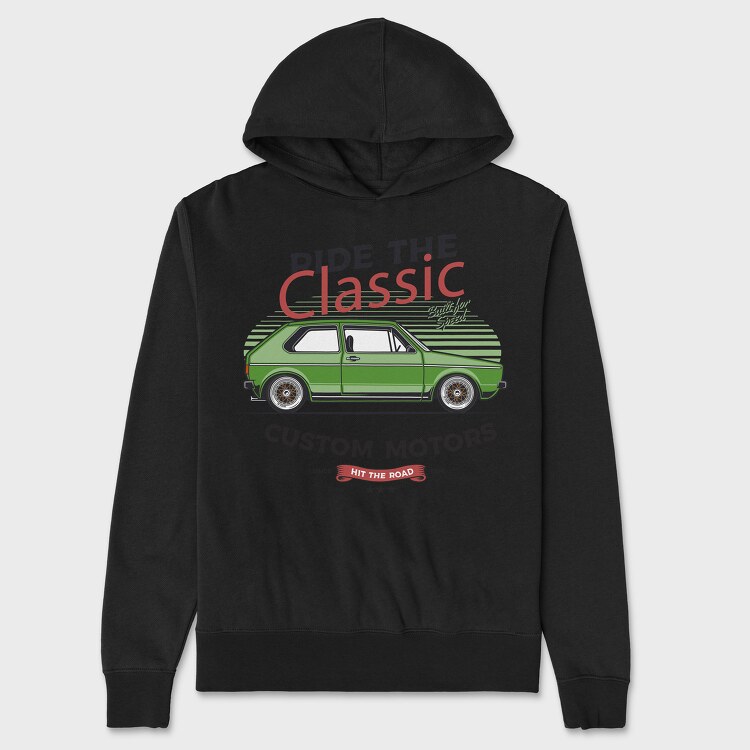 1974 Volkswagen Golf GTI, Unisex Men's Hoodie