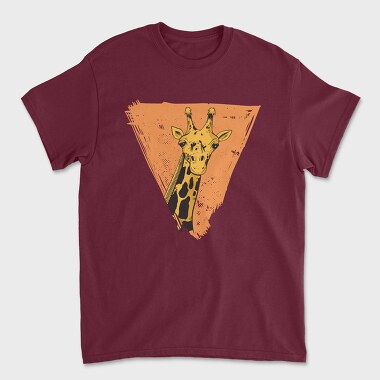Giraffe Cool, Unisex Men's T-Shirt