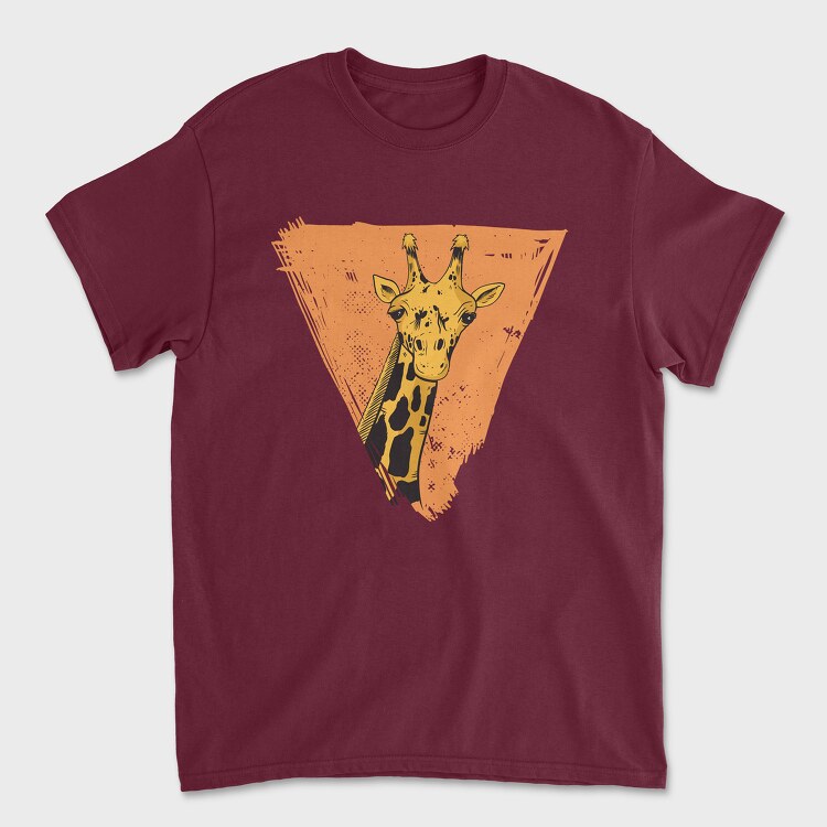 Giraffe Cool, Unisex Men's T-Shirt