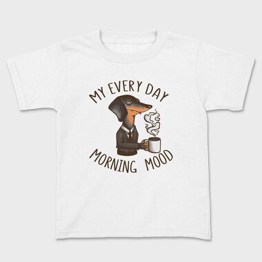 Stressed Dog, Kids' T-Shirt