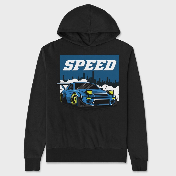 Speed Drift, Unisex Men's Hoodie