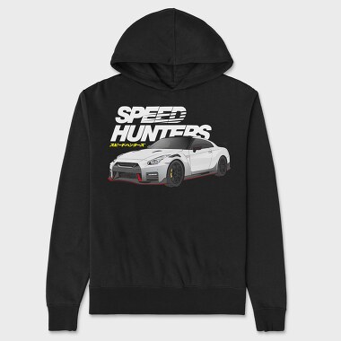 Speed Hunters Gtr, Unisex Men's Hoodie