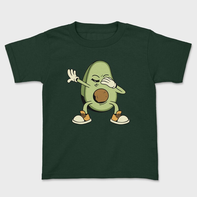 Dabbing Avocado, Kids' T-Shirt