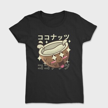 Coconut Crazy Kawaii, Women's T-Shirt