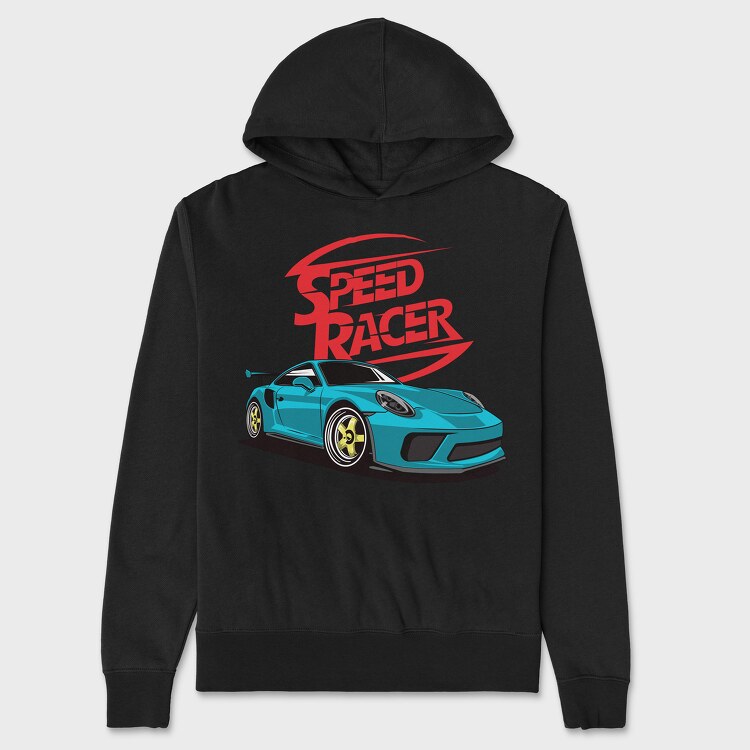Speed Racer Porsche, Унисекс Мъжко Суичър