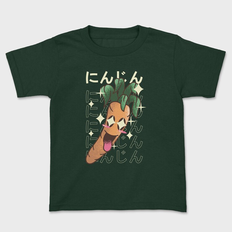 carrot crazy kawaii, Детска Тениска
