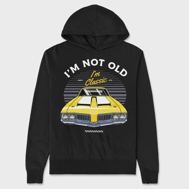 Classic 6, Unisex Men's Hoodie