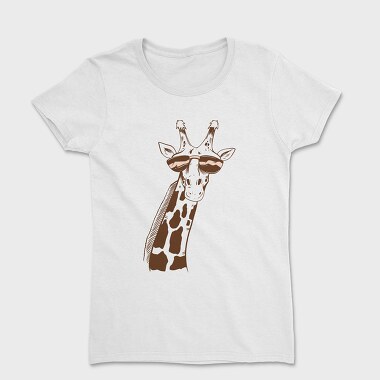 Giraffe Sunglasses, Women's T-Shirt