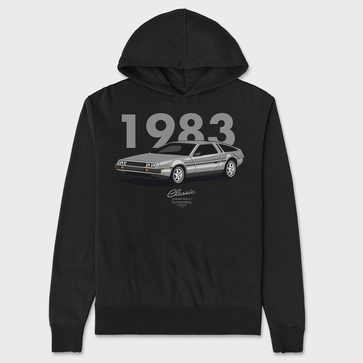 Dmc Deloreans, Unisex Men's Hoodie