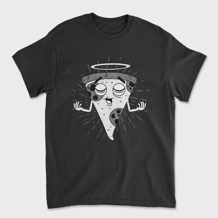 Sacred Pizza, Унисекс Мъжка Тениска