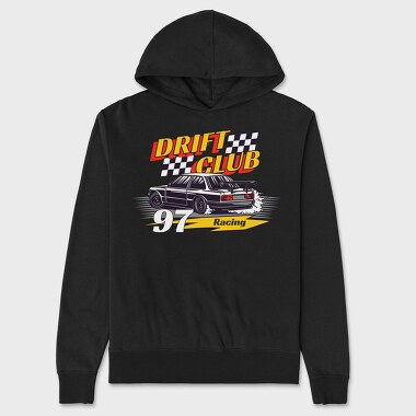 Drift Club 97 Bmw, Unisex Men's Hoodie