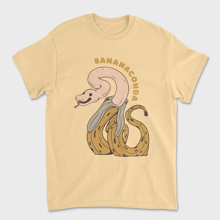 Banana Conda, Unisex Men's T-Shirt